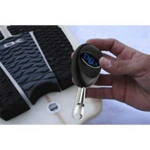 A person holding Manta Racks Dock Locks.