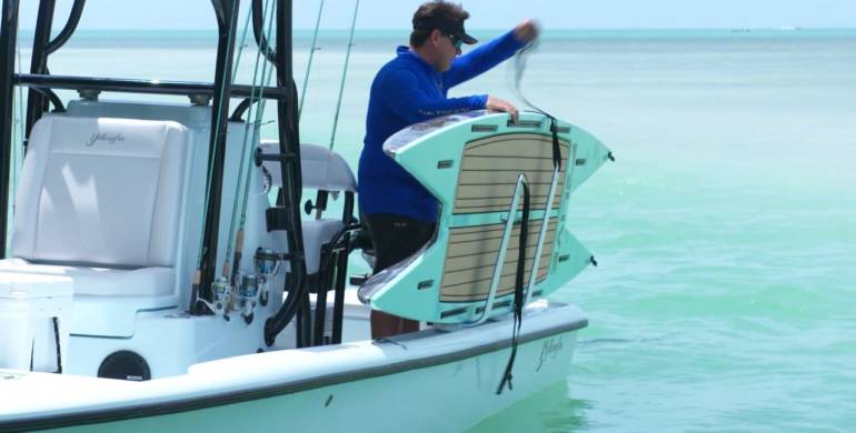 Upcoming Episode of Saltwater Experience Featuring Manta Racks