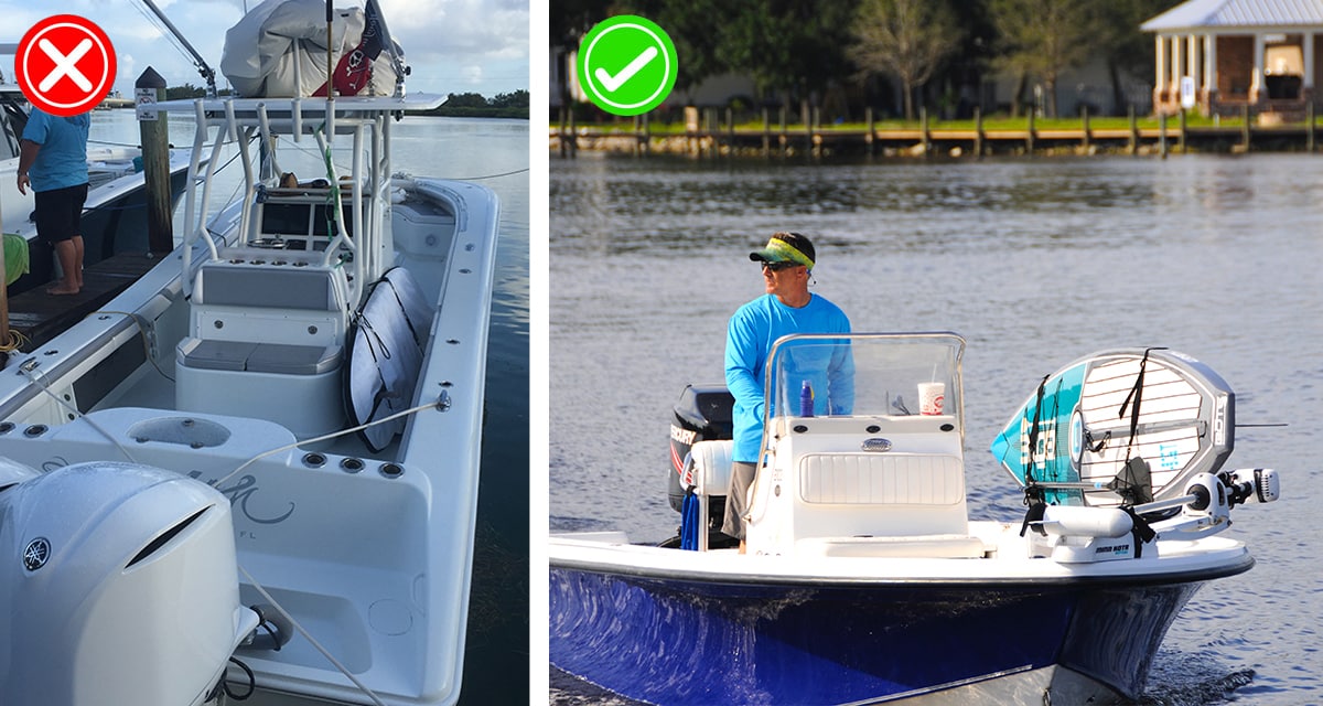 Get a Floating Mat Rack for Your Boat Here