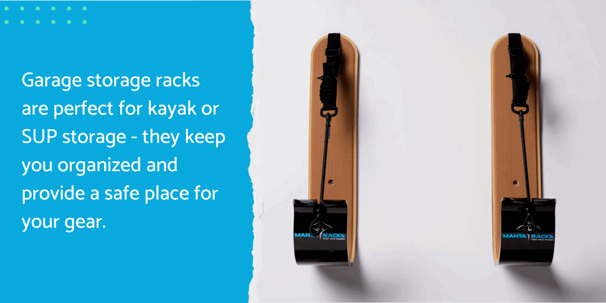 Garage Storage Racks - Store Your Kayaks, Paddleboards, & More!